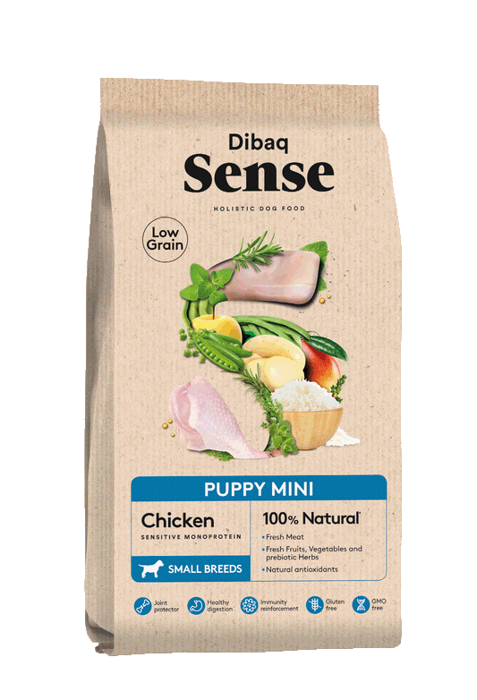 Dibaq Sense Low Grain Pollo Cachorro Mini