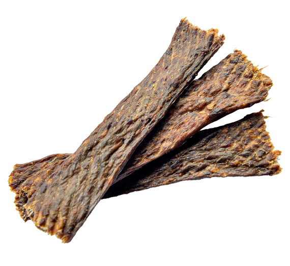 Tiras de pavo con hierbas naturales para perros – snack blando y funcional, sin cereales