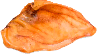 Oreja grande de cerdo natural para perros, snack deshidratado y saludable para morder y limpiar dientes